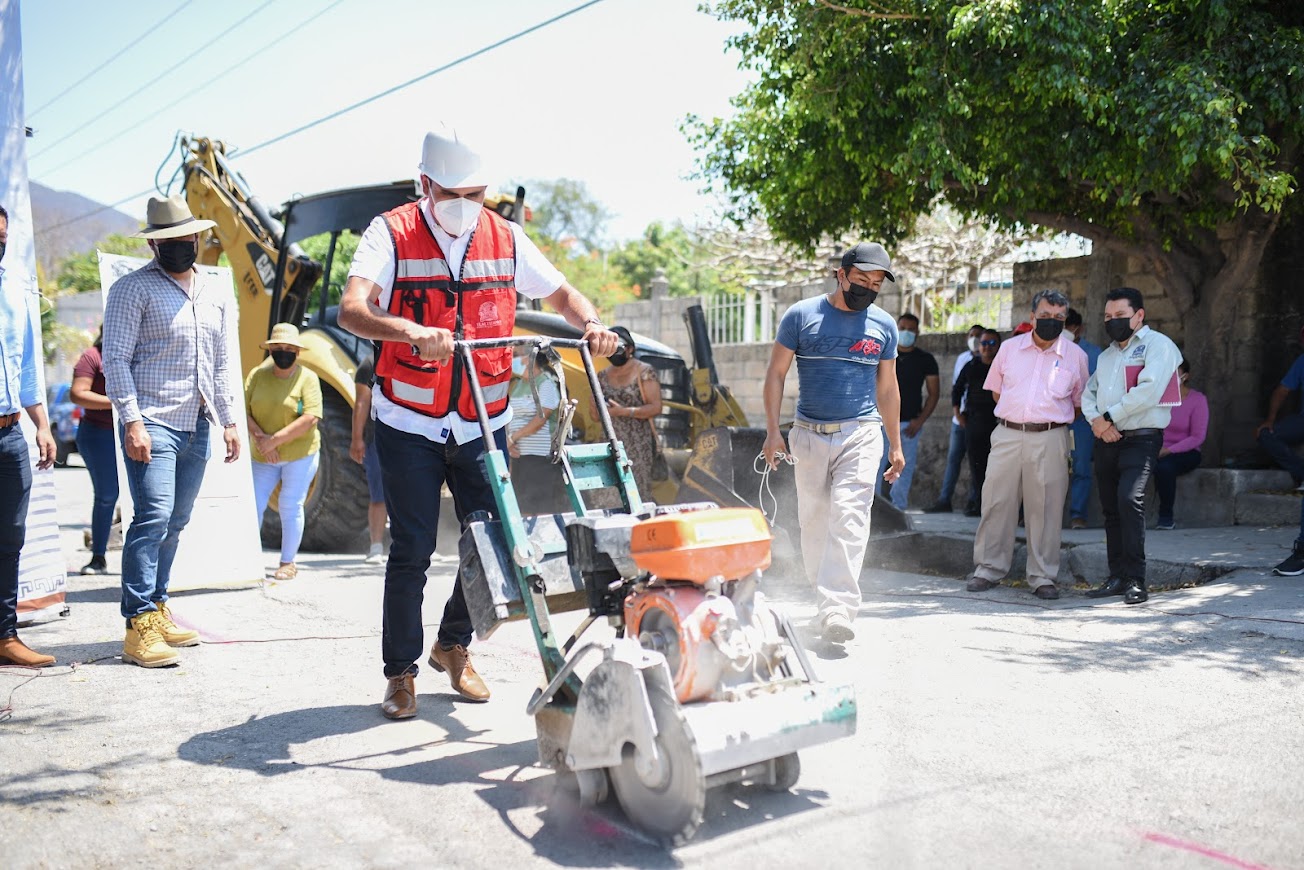 ARRANQUE DE OBRA EN LA COMUNIDAD DE HUATECALCO